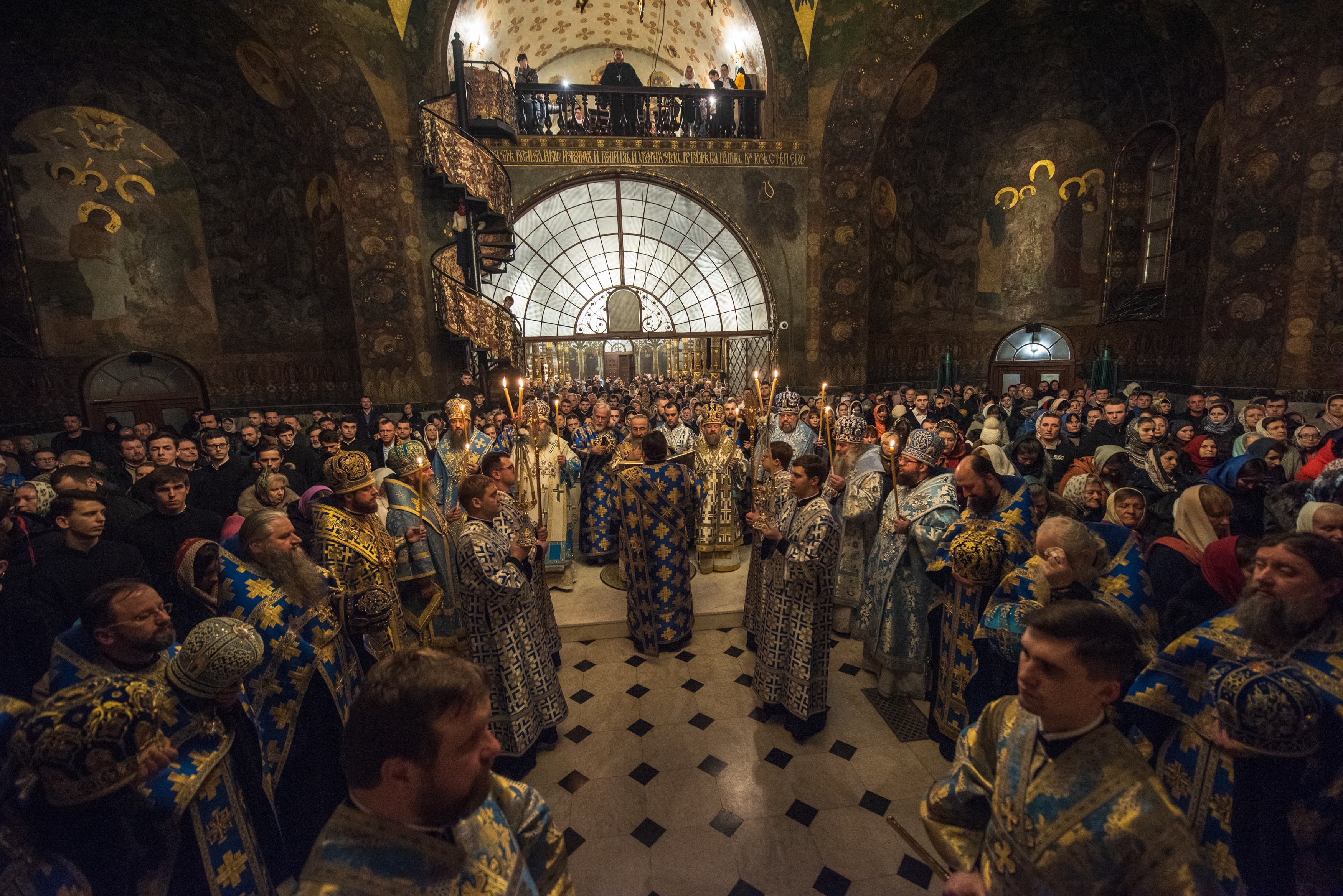 Всенічне бдіння напередодні свята Стрітення Господнього