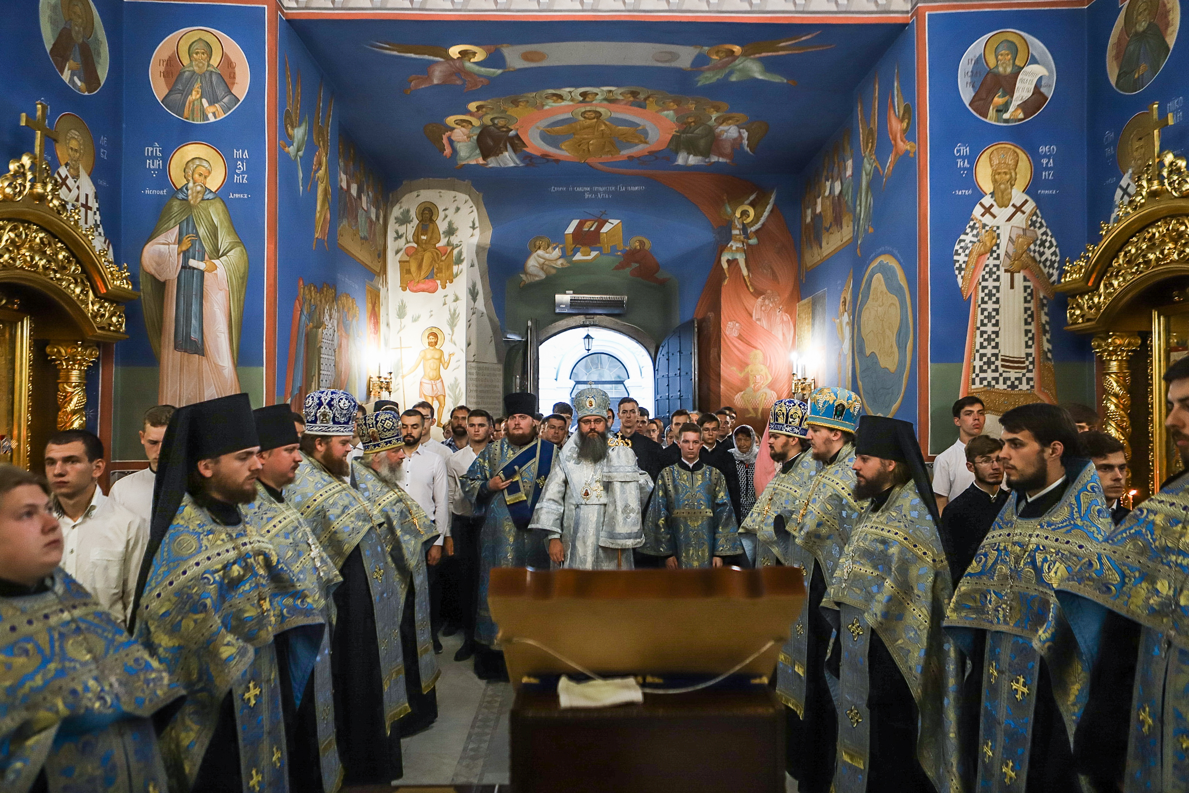 Богослужіння напередодні дня вшанування Почаївської ікони Божої Матері