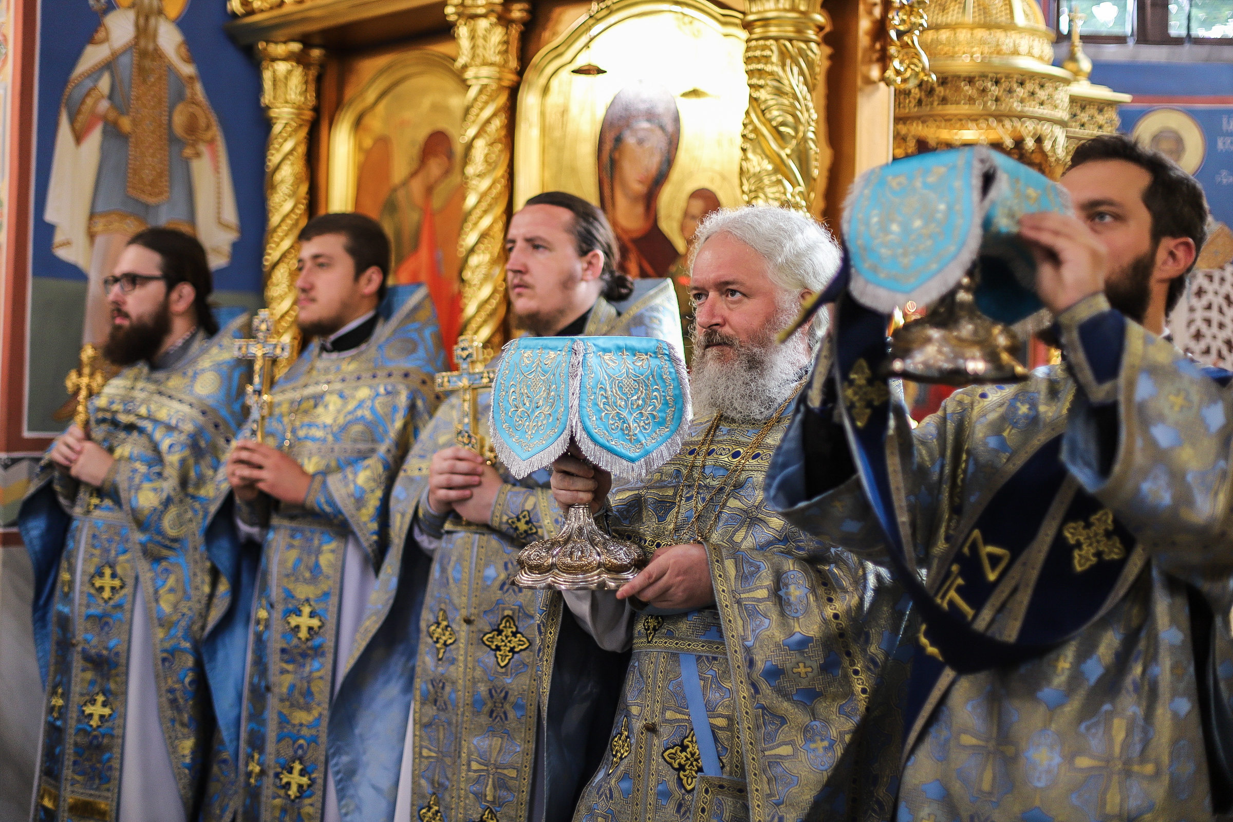 Божественна літургія в Академії в день вшанування Почаївської ікони Божої Матері