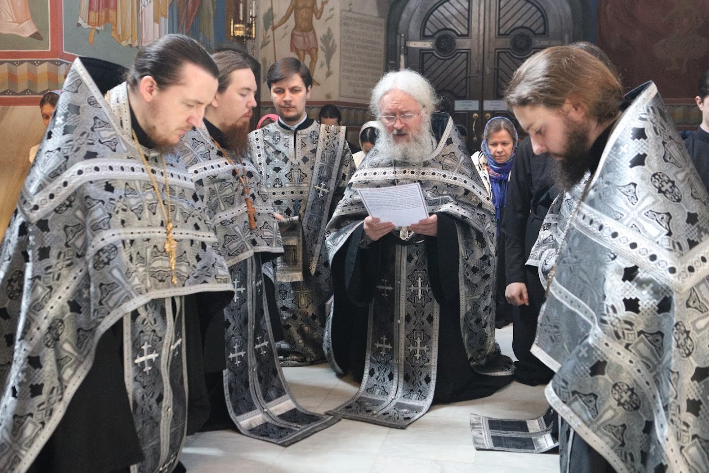 В КДА звершено соборне читання Акафіста святителю і чудотворцю Миколаю з молитвою за здоров’я і упокій захисників України