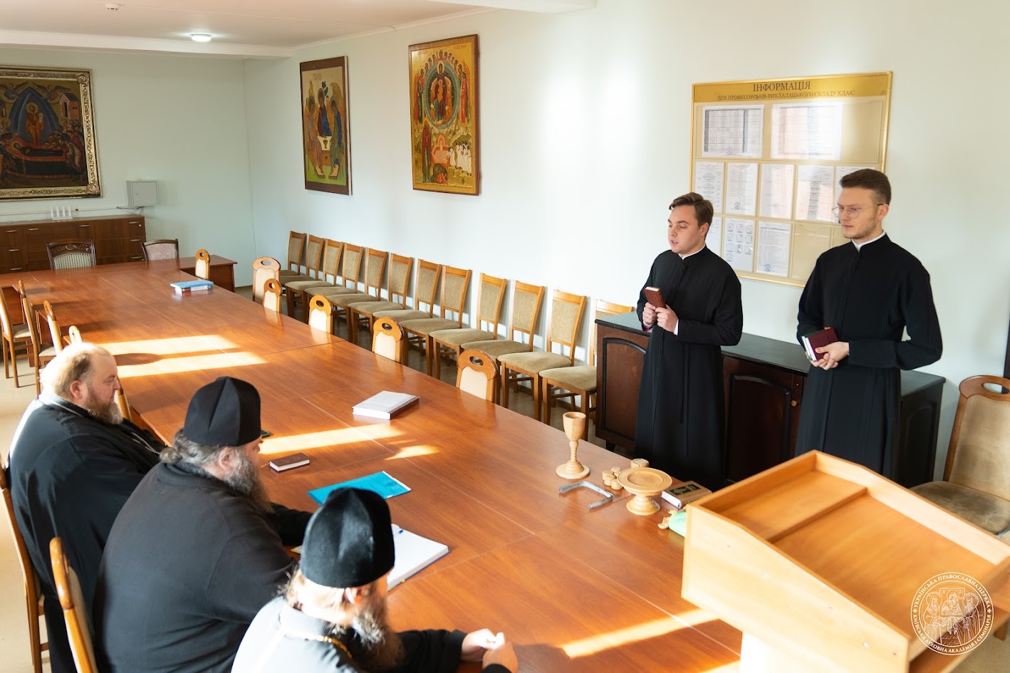 В Київських духовних школах відбувся ставленицький іспит