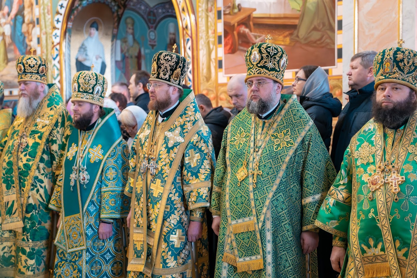 У Неділю другу Великого посту ректор КДА співслужив Предстоятелю УПЦ за богослужінням у Києво-Печерській Лаврі