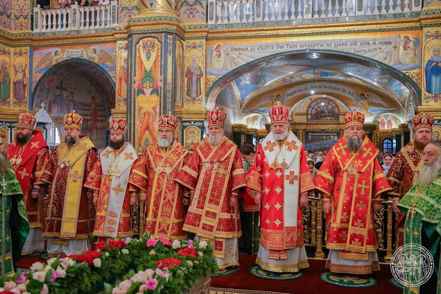 Напередодні дня пам’яті преподобного Амфілохія Почаївського ректор КДАіС взяв участь в святковому Всенічному бдінні