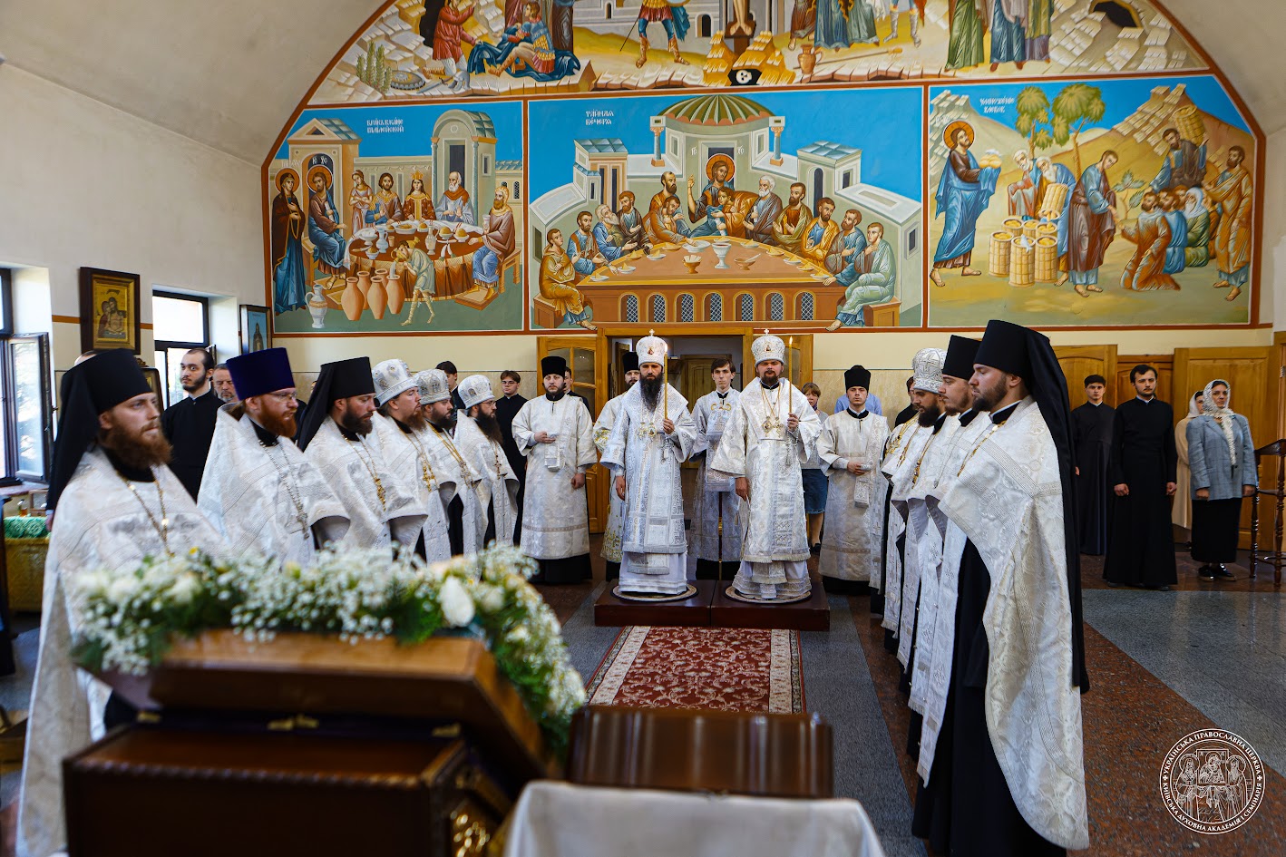 Всенічне бдіння в КДА напередодні свята Вознесіння Господнього
