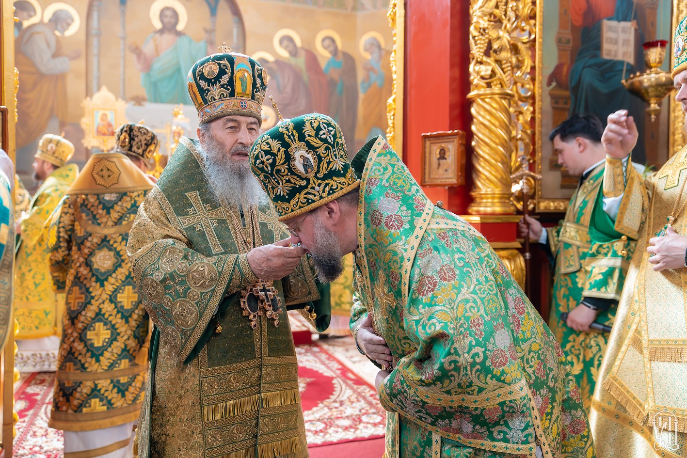 Київська духовна академія і семінарія молилась за святковим богослужінням у день тезоіменитства Предстоятеля УПЦ