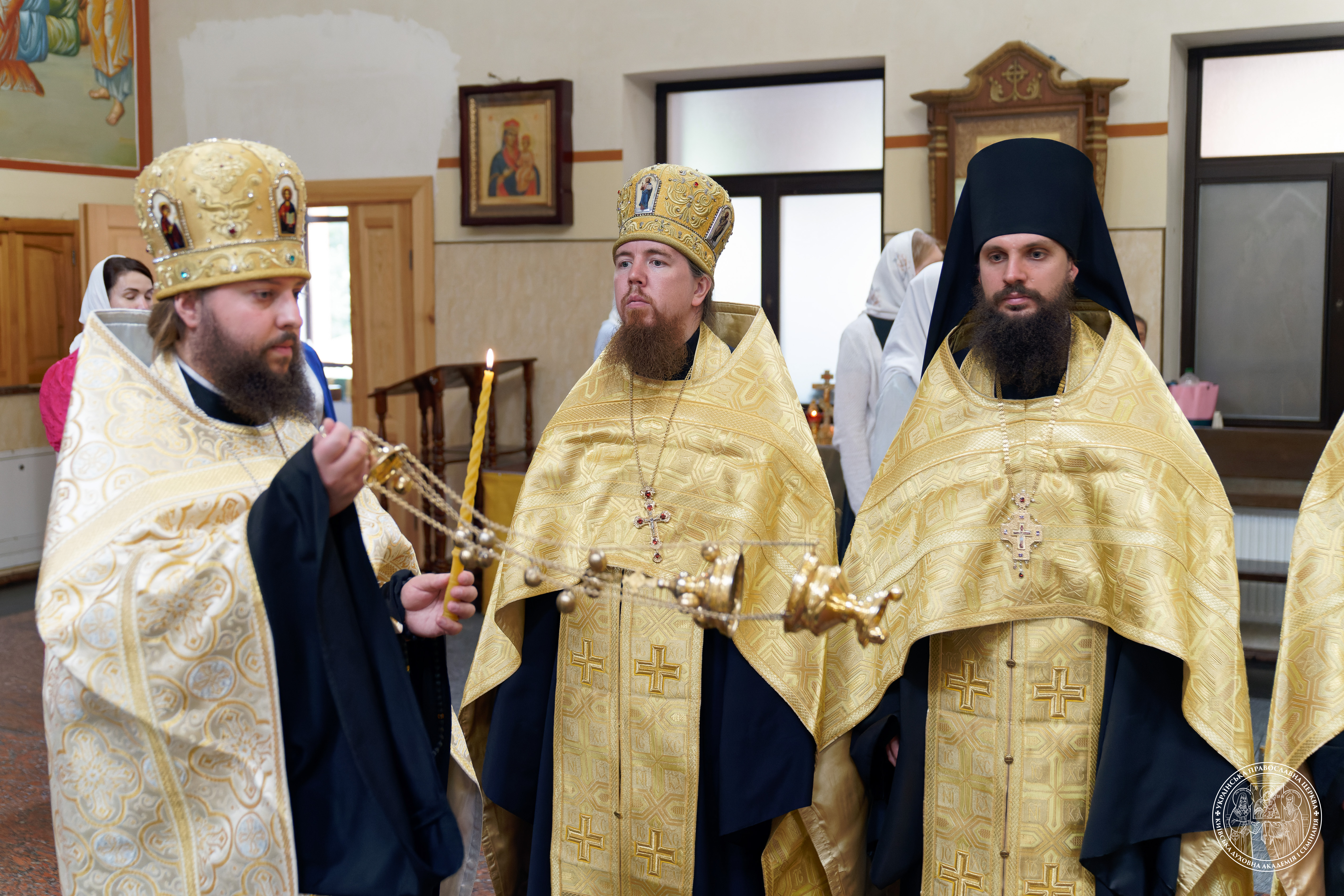 Напередодні свята Різдва Іоанна Предтечі в Академії відслужено Всенічне бдіння