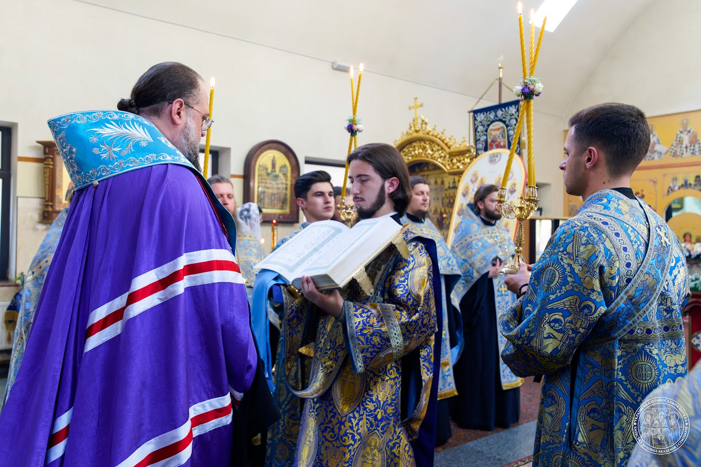 Вперше в новому навчальному році звершено соборне читання Акафіста перед іконою Божої Матері “Києво-Братська”