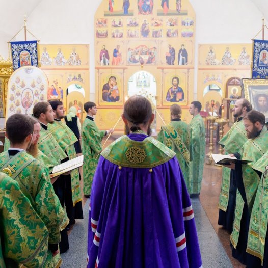 Соборне читання Акафіста Собору святих КДА