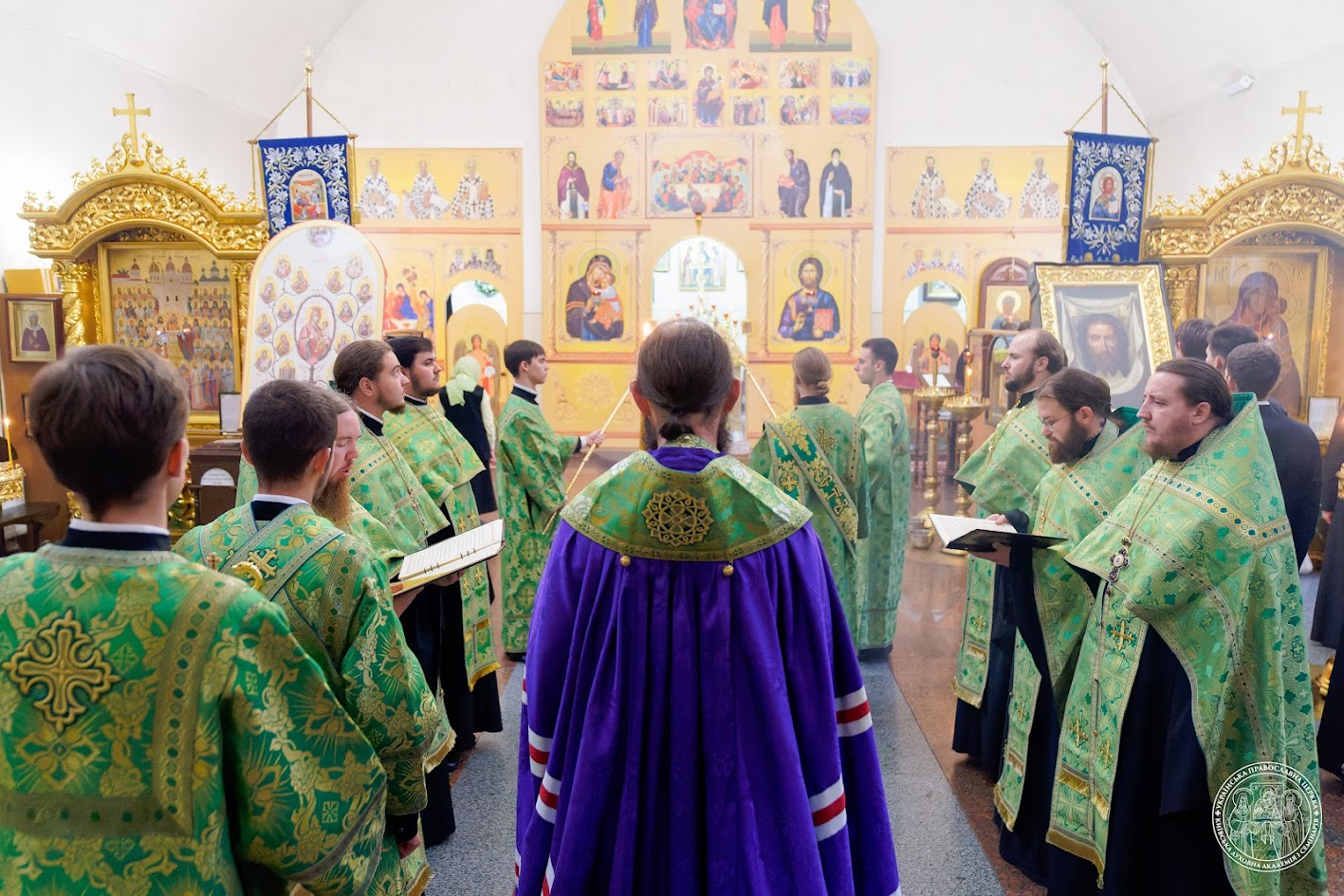 Соборне читання Акафіста Собору святих КДА