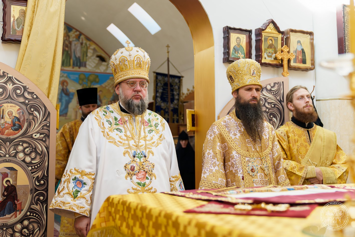 Ректор Академії очолив Божественну літургію в Академічному храмі