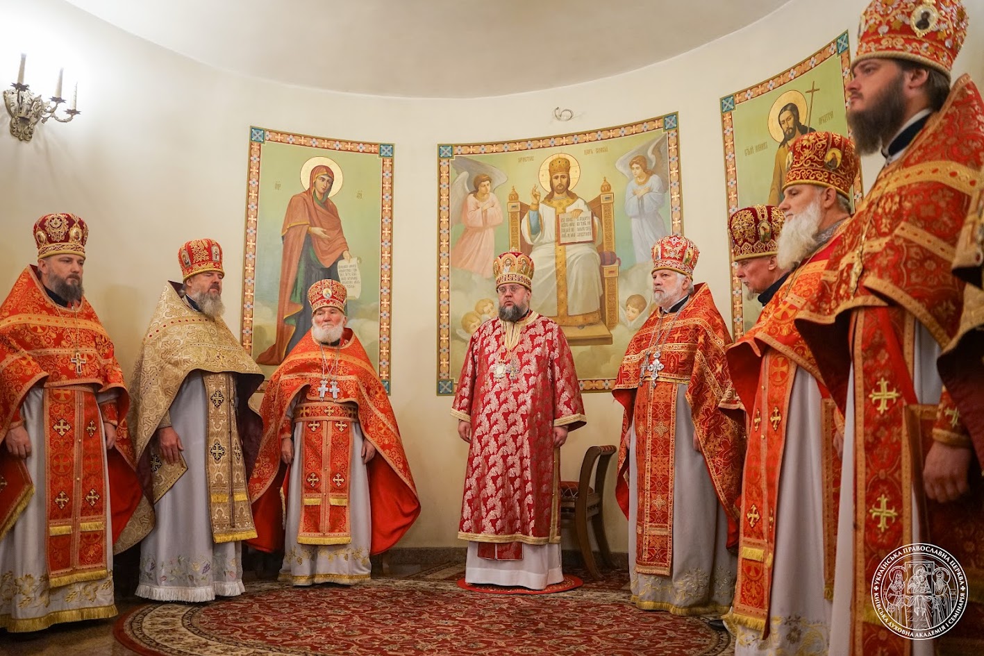 Ректор КДА очолив престольне свято храму на честь благовірного великого князя Ігоря Чернігівського