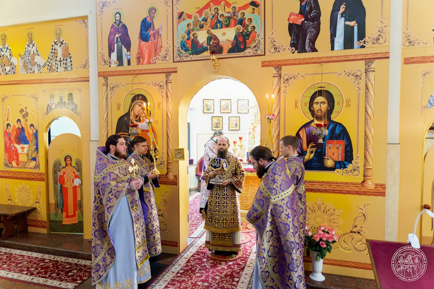 Божественна літургія в Академічному храмі з нагоди прославлення у лику святих священносповідника Никодима (Мілаша)