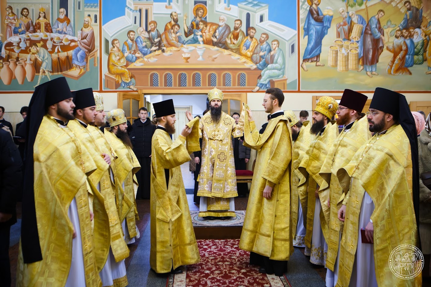 У неділю двадцять четверту після П’ятидесятниці в Академії звершено Божественну літургію