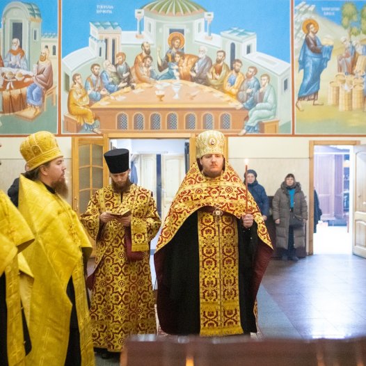 Всенічне бдіння напередодні дня пам’яті святителя Сильвестра (Малеванського) та священномученика Олександра Глаголєва