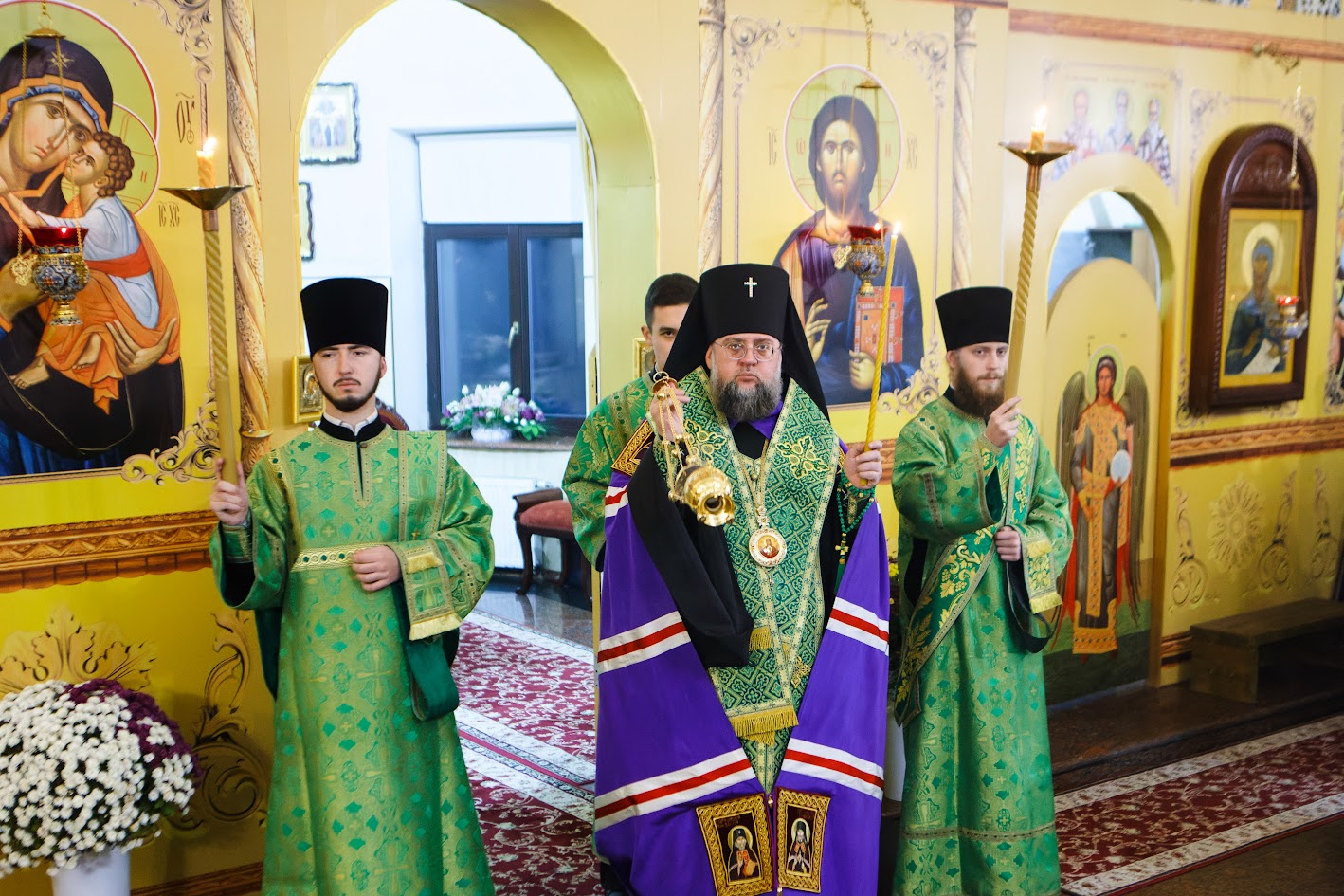 Ректор очолив соборний акафістний спів Собору святих КДА