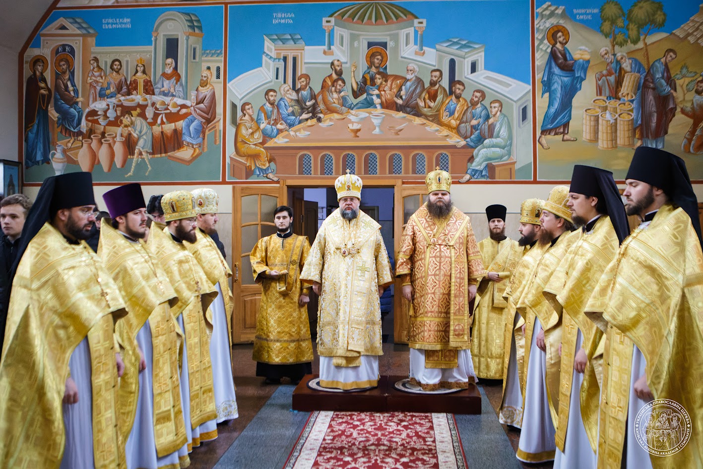 Божественна літургія у день пам’яті святителя Сильвестра (Малеванського) та священномученика Олександра Глаголєва