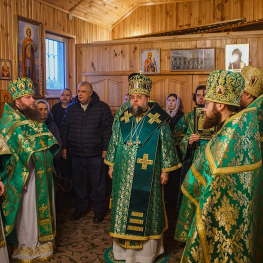 Архієпископ Білогородський Сильвестр очолив престольне свято храму на честь преподобного Савви