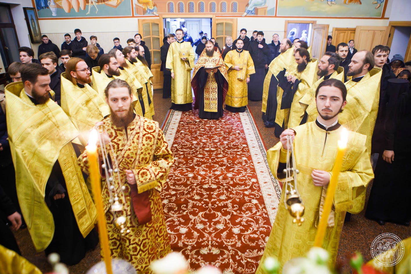 Всенічне бдіння в Академічному храмі напередодні дня пам’яті святителя і чудотворця Миколая