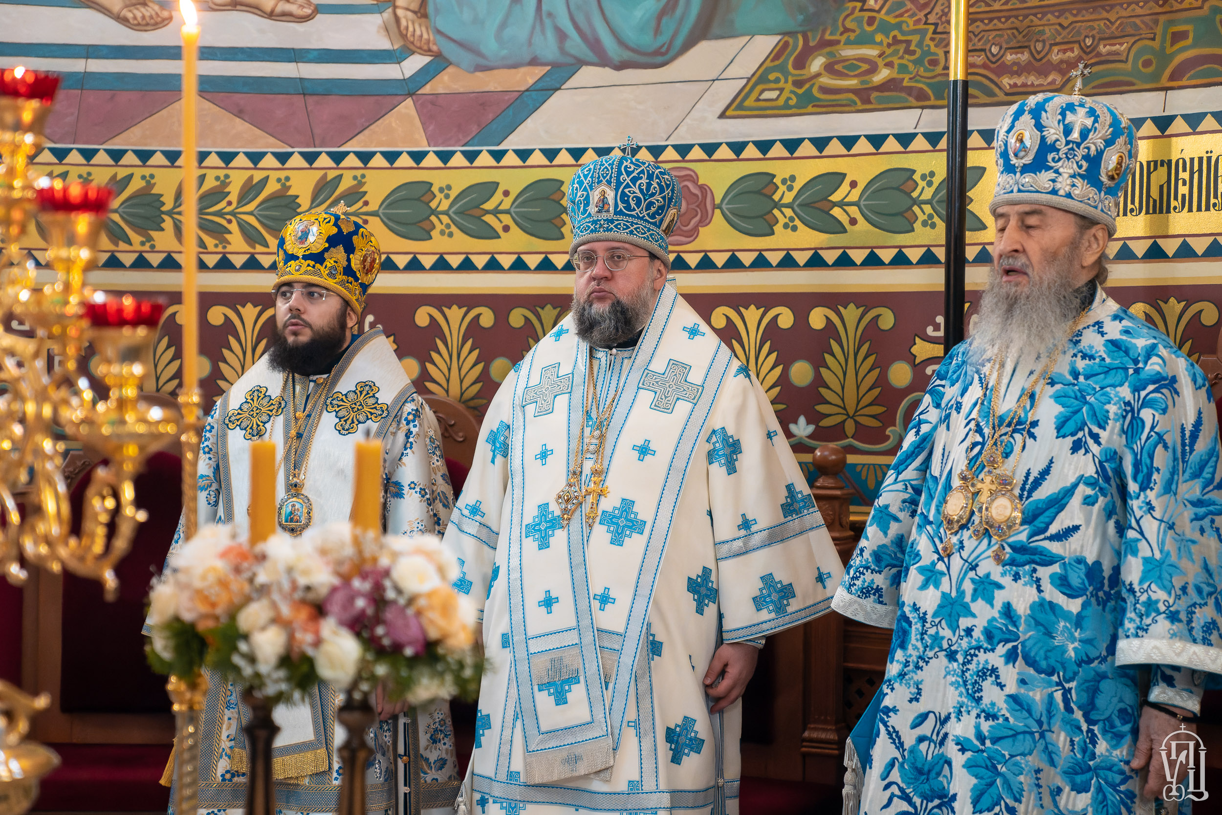 Ректор КДА співслужив Предстоятелю УПЦ за Літургією у Києво-Печерській Лаврі