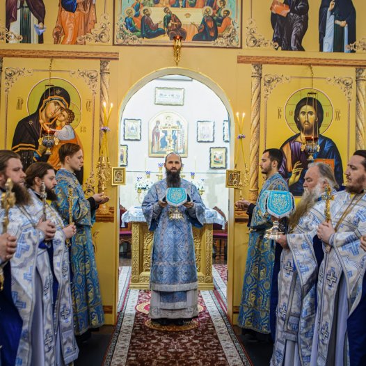 Київські духовні школи молитовно відзначили Введення у храм Пресвятої Богородиці