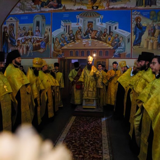 Всенічне бдіння напередодні дня пам’яті апостола Андрія Первозванного