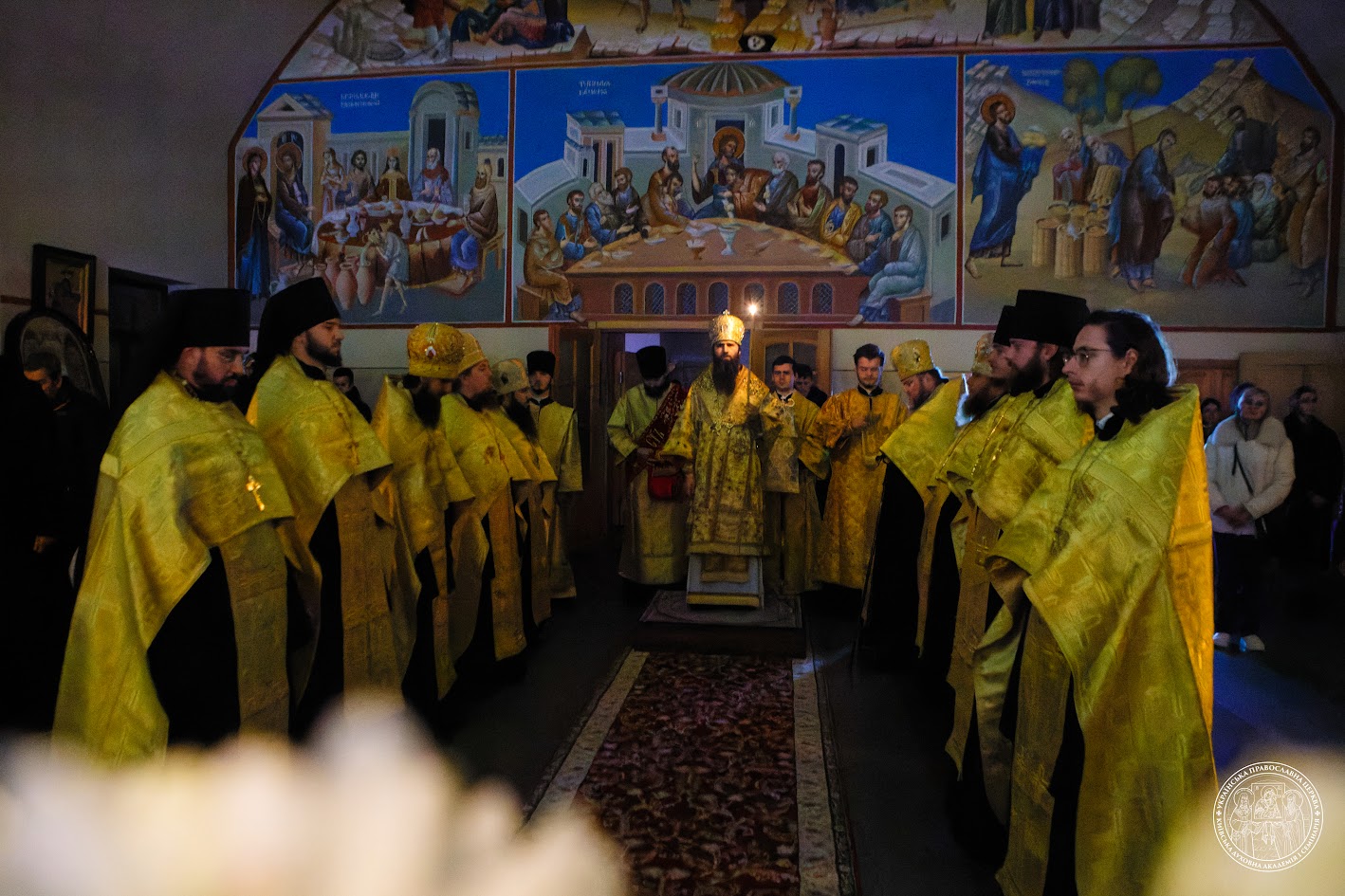 Всенічне бдіння напередодні дня пам’яті апостола Андрія Первозванного