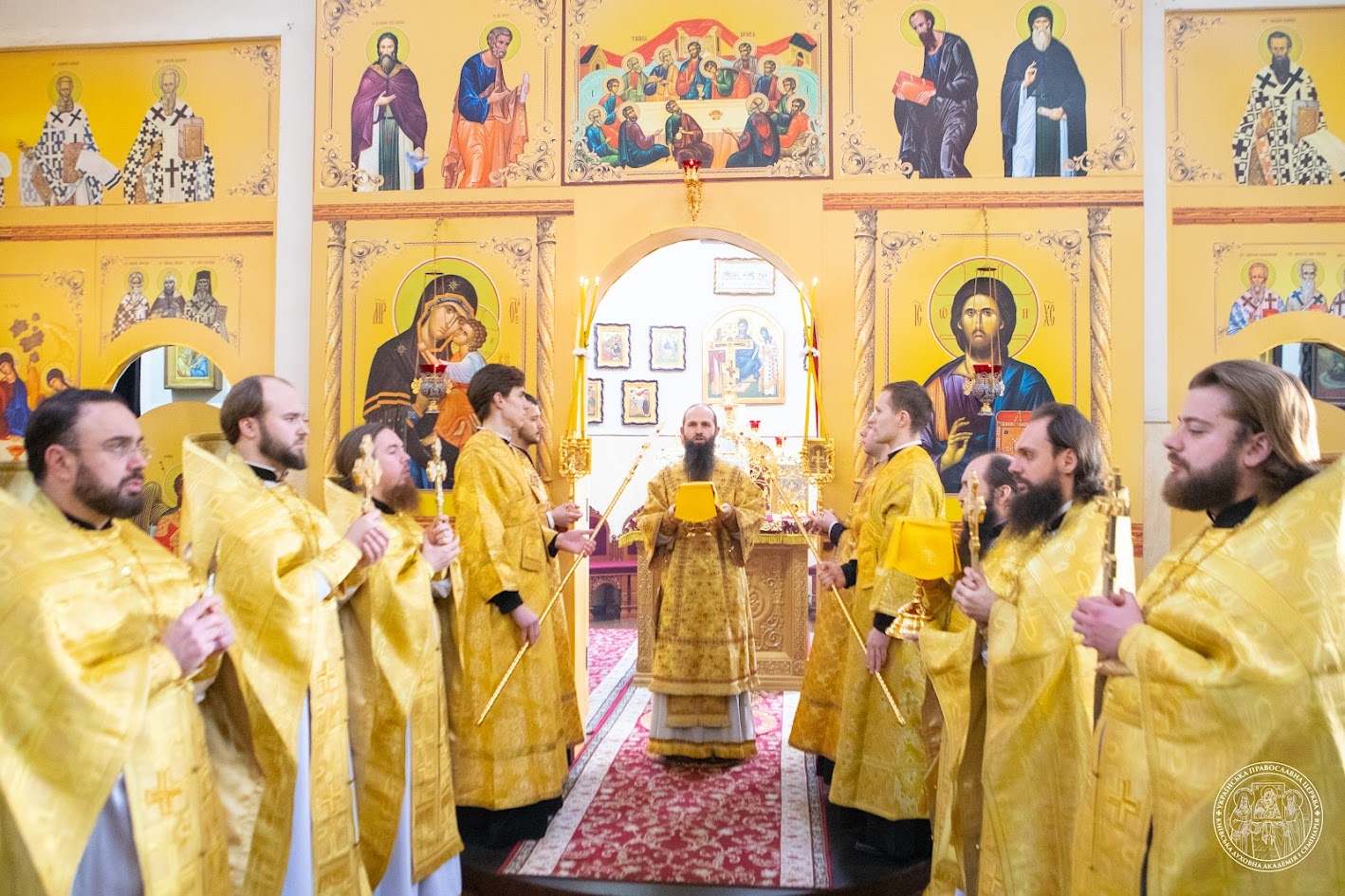 Київські духовні школи молитовно відзначили пам’ять апостола Андрія Первозванного