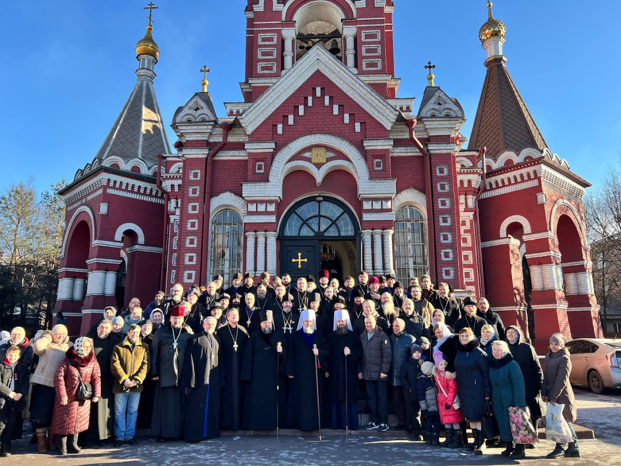 Архієпископ Сильвестр взяв участь в урочистостях з нагоди 15-ї річниці заснування Кам’янської єпархії УПЦ