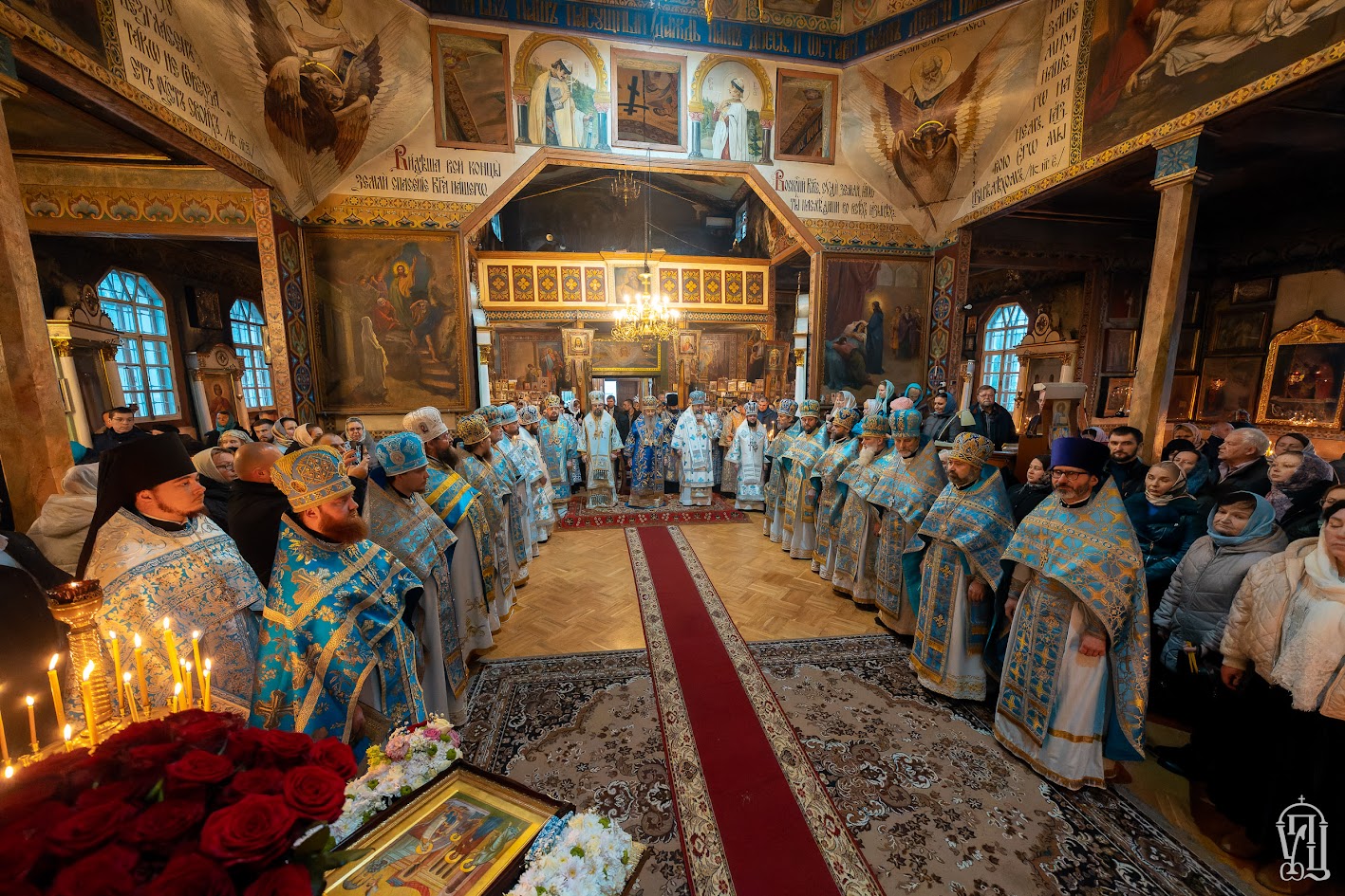 Архієпископ Сильвестр співслужив Предстоятелю УПЦ у Свято-Вознесенському храмі м. Києва