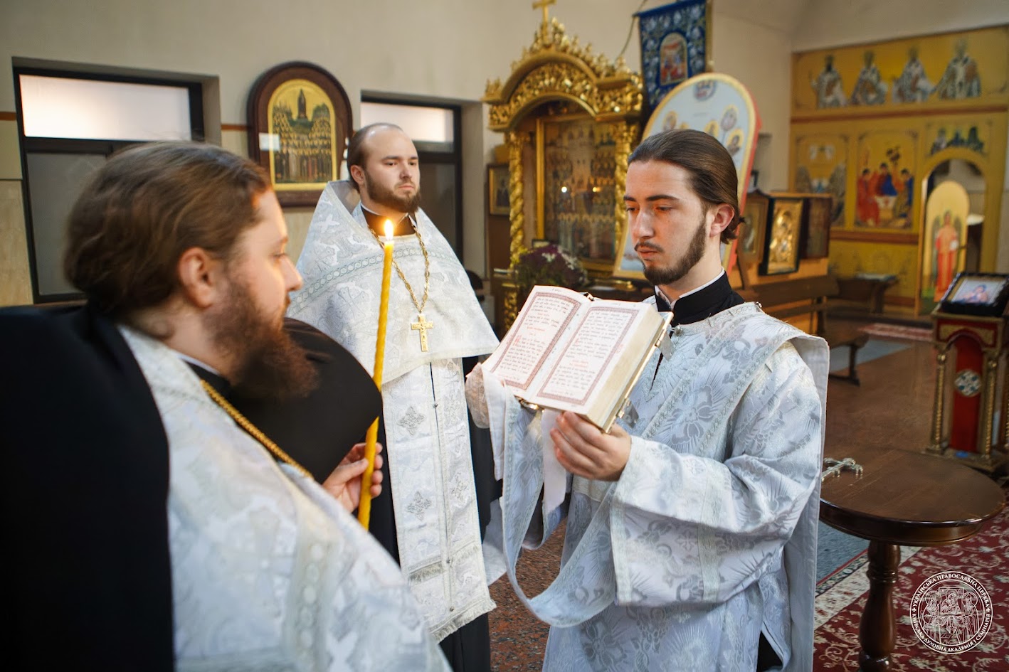 В Академії звершено молебень за українських військових, що несуть службу у Збройних Силах України