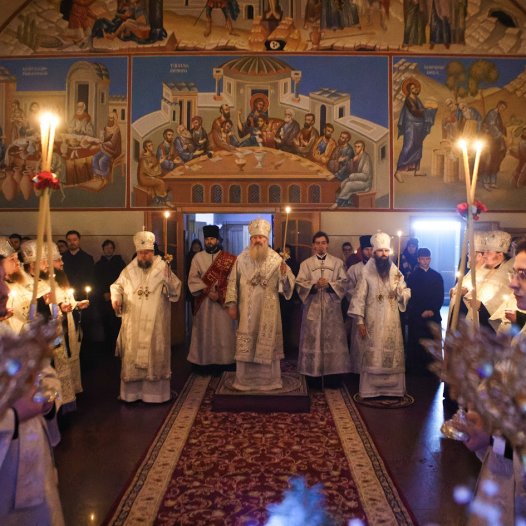 Святкове богослужіння в КДА напередодні Різдва Христового