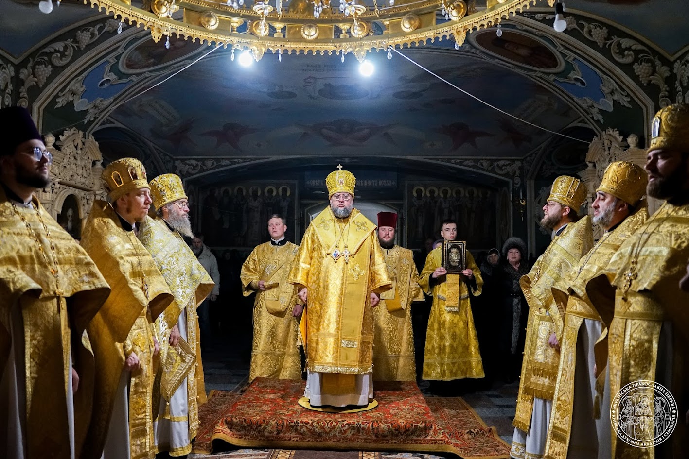 Служіння ректора КДА у свято Обрізання Господнього та день пам’яті свт. Василія Великого