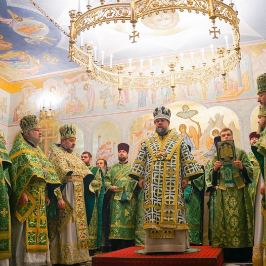 Архієпископ Білогородський Сильвестр молитовно відзначив день свого тезоіменитства