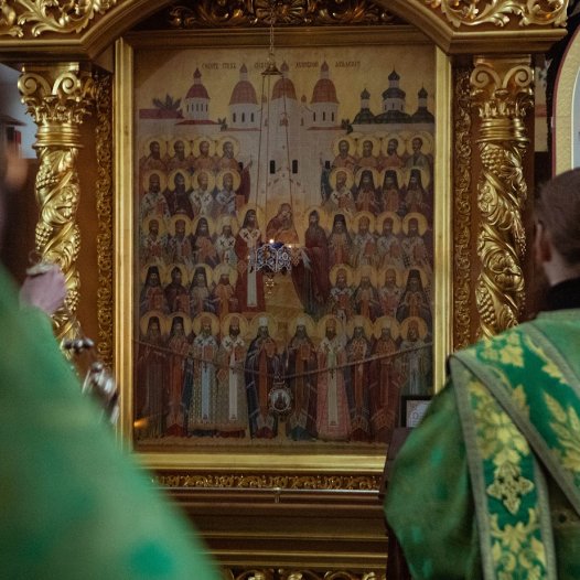 Соборне читання Акафіста Собору святих КДА