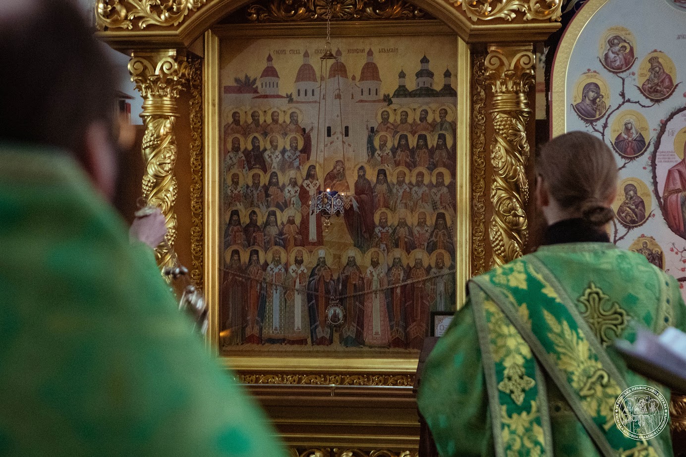 Соборне читання Акафіста Собору святих КДА