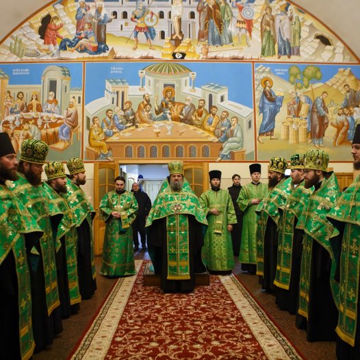 Всенічне бдіння напередодні дня пам’яті святителя Сильвестра, папи Римського