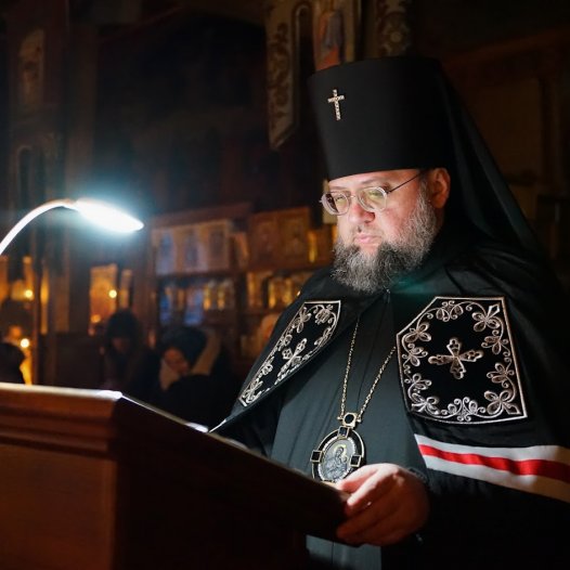 Архієпископ Сильвестр звершив читання першої частини Великого канону прп. Андрія Критського