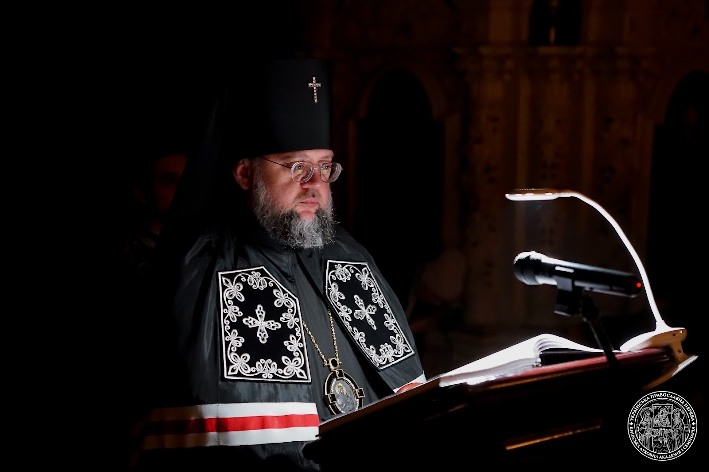 Ректор КДА прочитав другу частину канону прп. Андрія Критського у храмовому комплексі Різдва Христового м. Києва