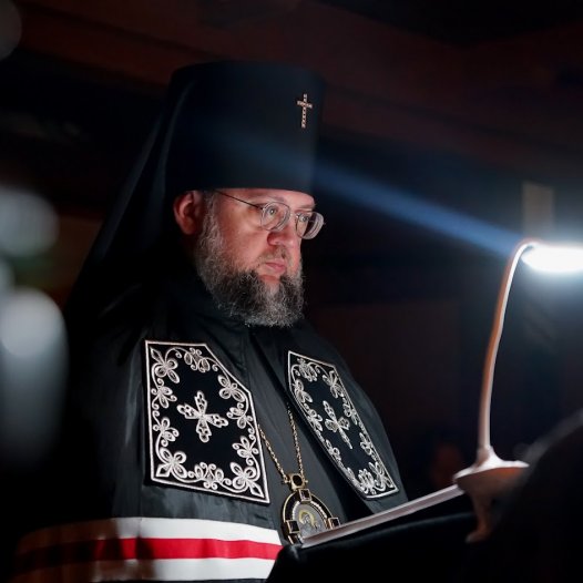 Архієпископ Сильвестр звершив читання третьої частини канону прп. Андрія Критського