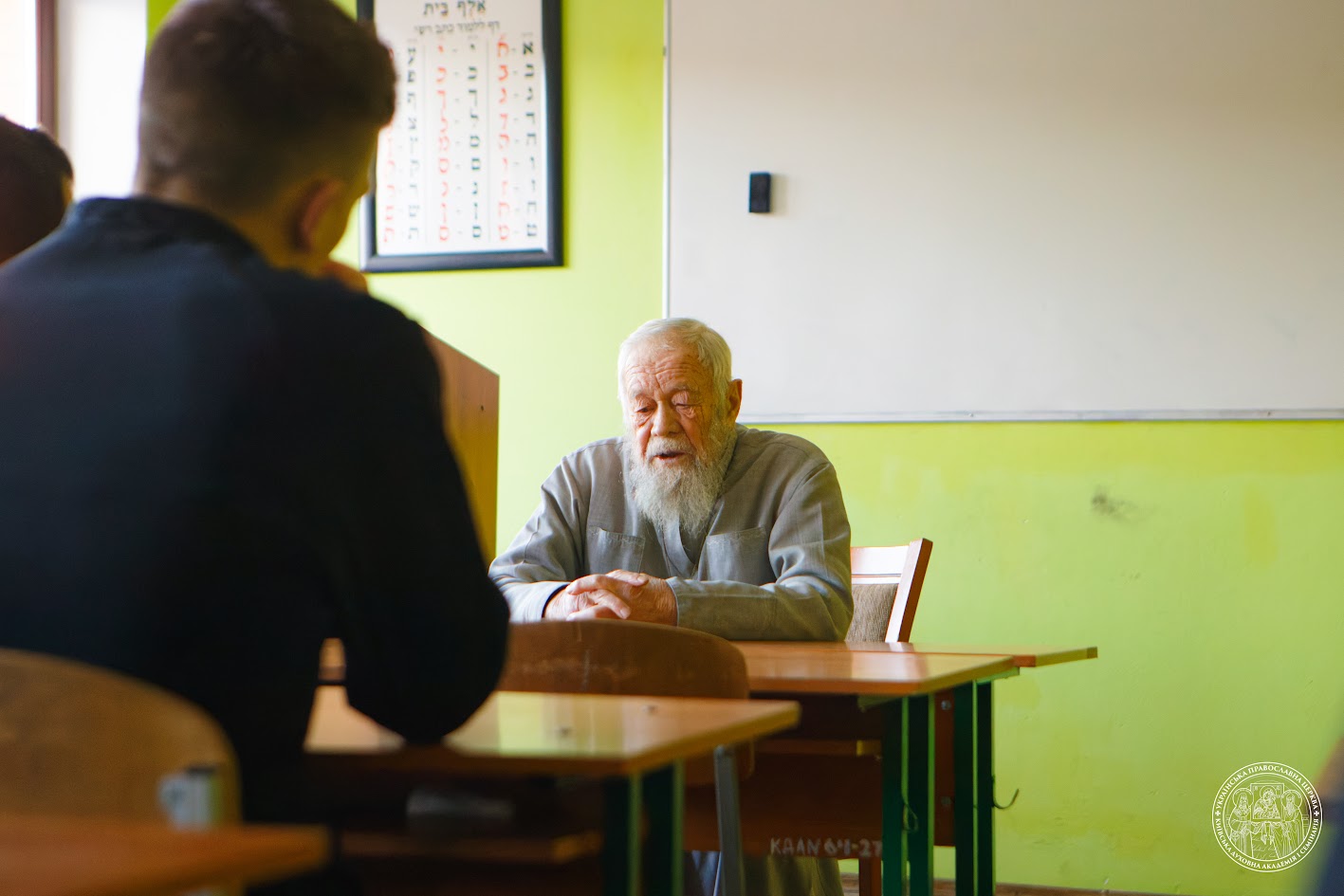 Відбулась зустріч вихованців Київської духовної семінарії з протоієреєм Всеволодом Рибчинським