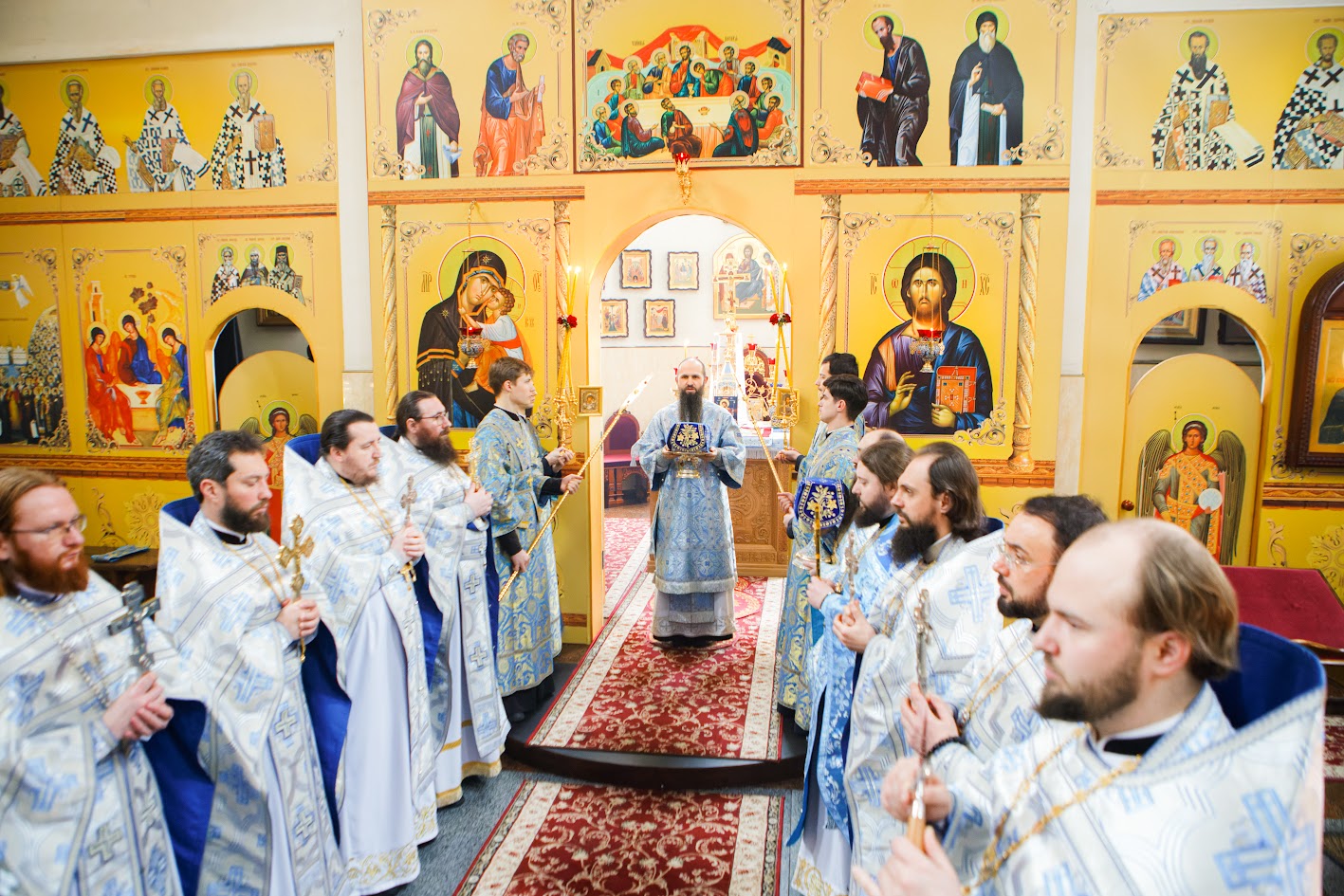 Свято Стрітення Господнього в Київській духовній академії