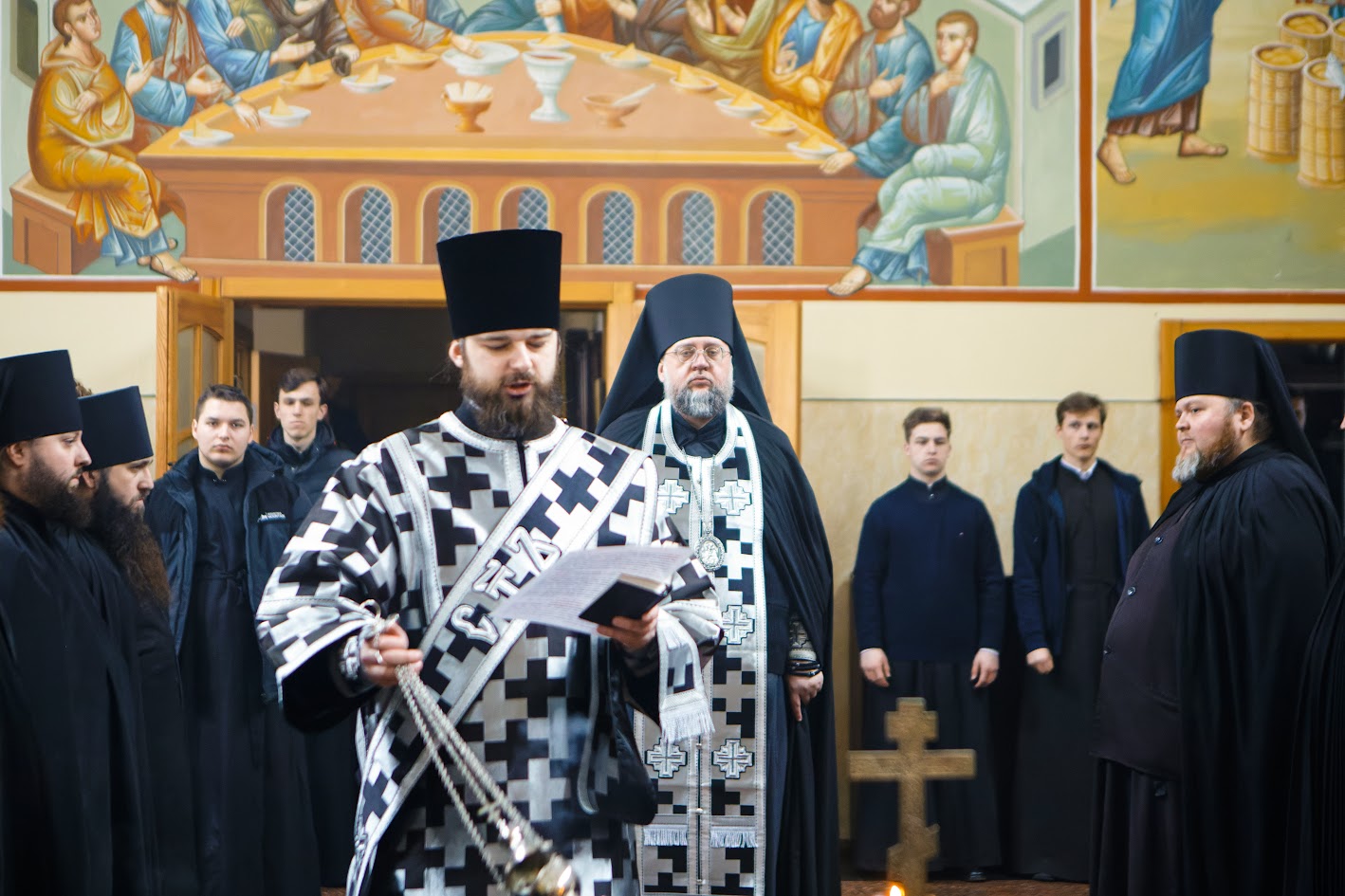Перший день Великого посту в Київських духовних школах
