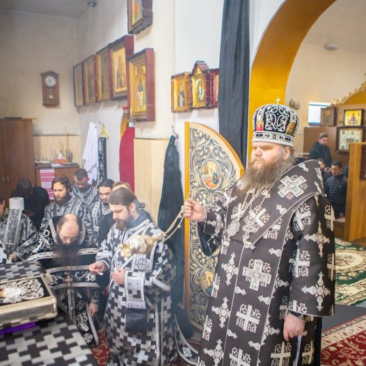 В Академії звершено першу в цьому році Літургію Передосвячених Дарів