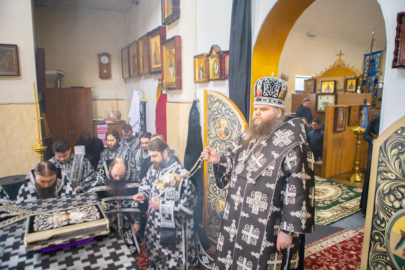 В Академії звершено першу в цьому році Літургію Передосвячених Дарів