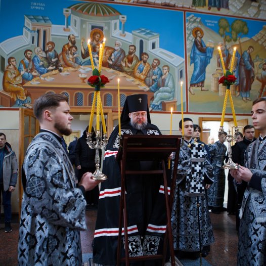Архієпископ Сильвестр звершив читання останньої частини канону прп. Андрія Критського