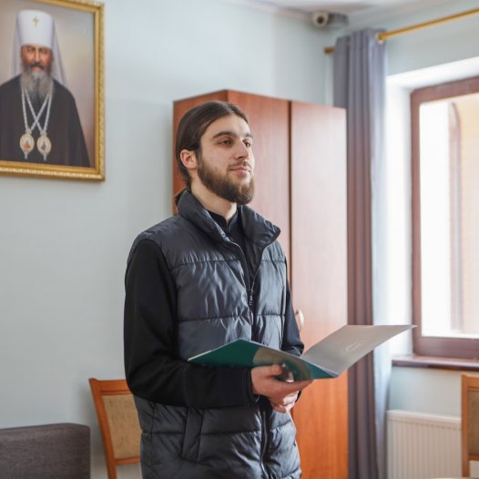 На кафедрі церковної історії заслухані звіти студентів II курсу магістратури