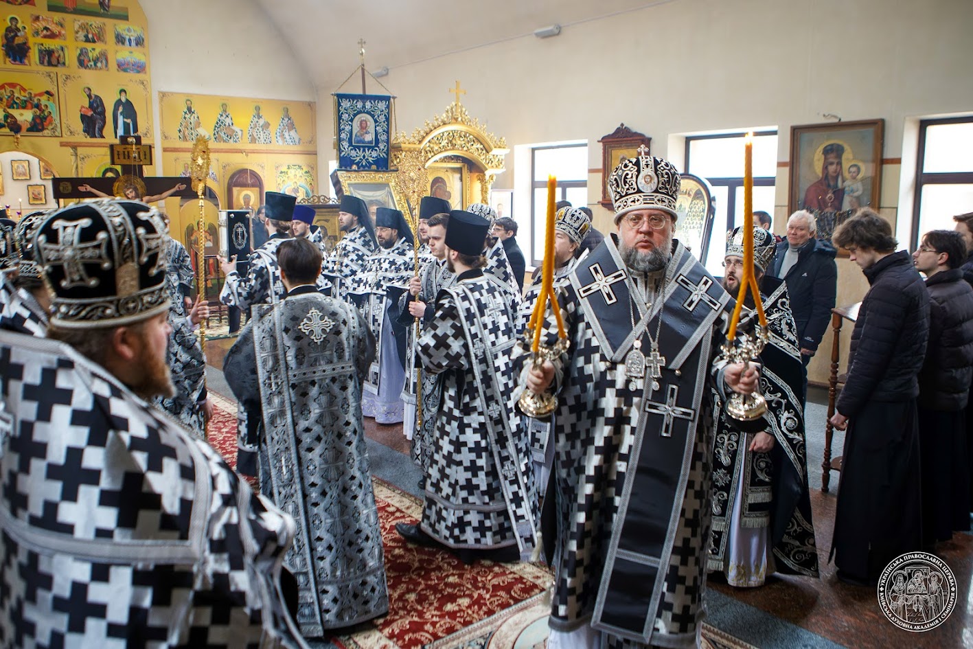 Ректор Академії звершив Літургію Передосвячених Дарів та освятив коливо