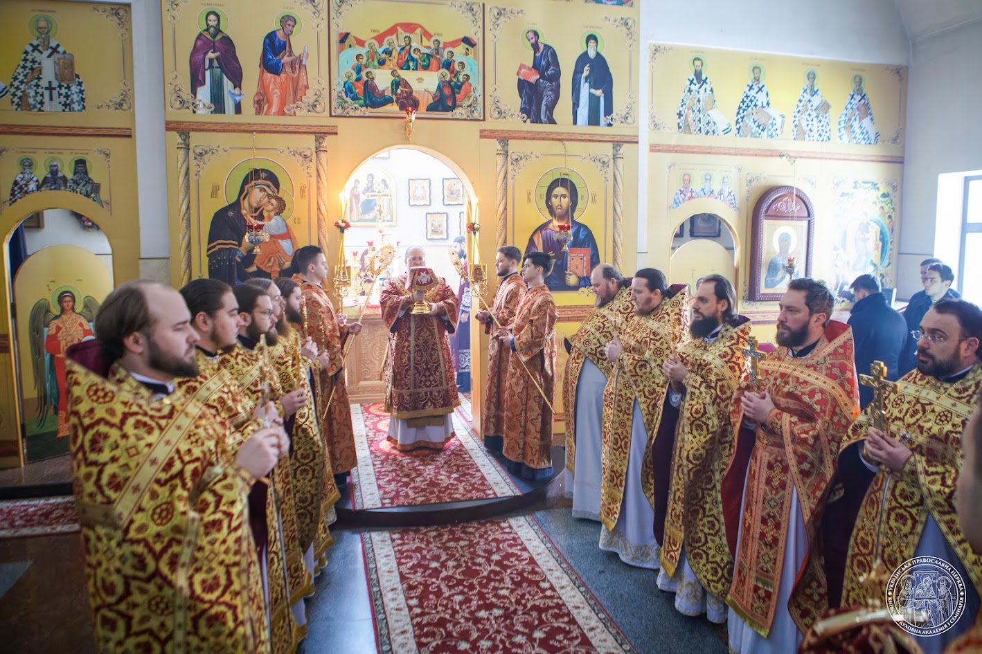 Божественна літургія в Академії у Неділю про блудного сина