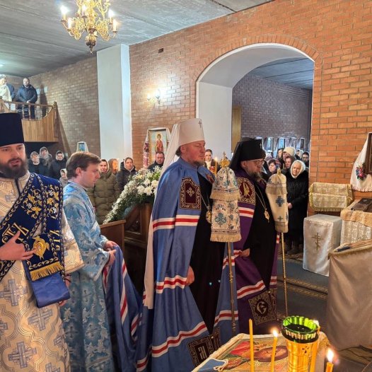 В день свята Стрітення Господнього архієпископ Сильвестр взяв участь у Божественній Літургії в Тульчинській єпархії