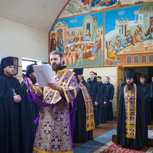 Молебень за мир в Україні та здоров’я українських військових